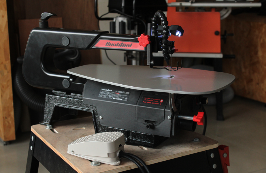 Are you looking for a powerful variable speed scroll saw? - Bucktool