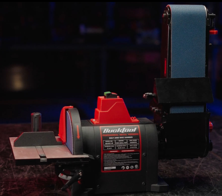 Bucktool belt disc sander buying guide - Bucktool