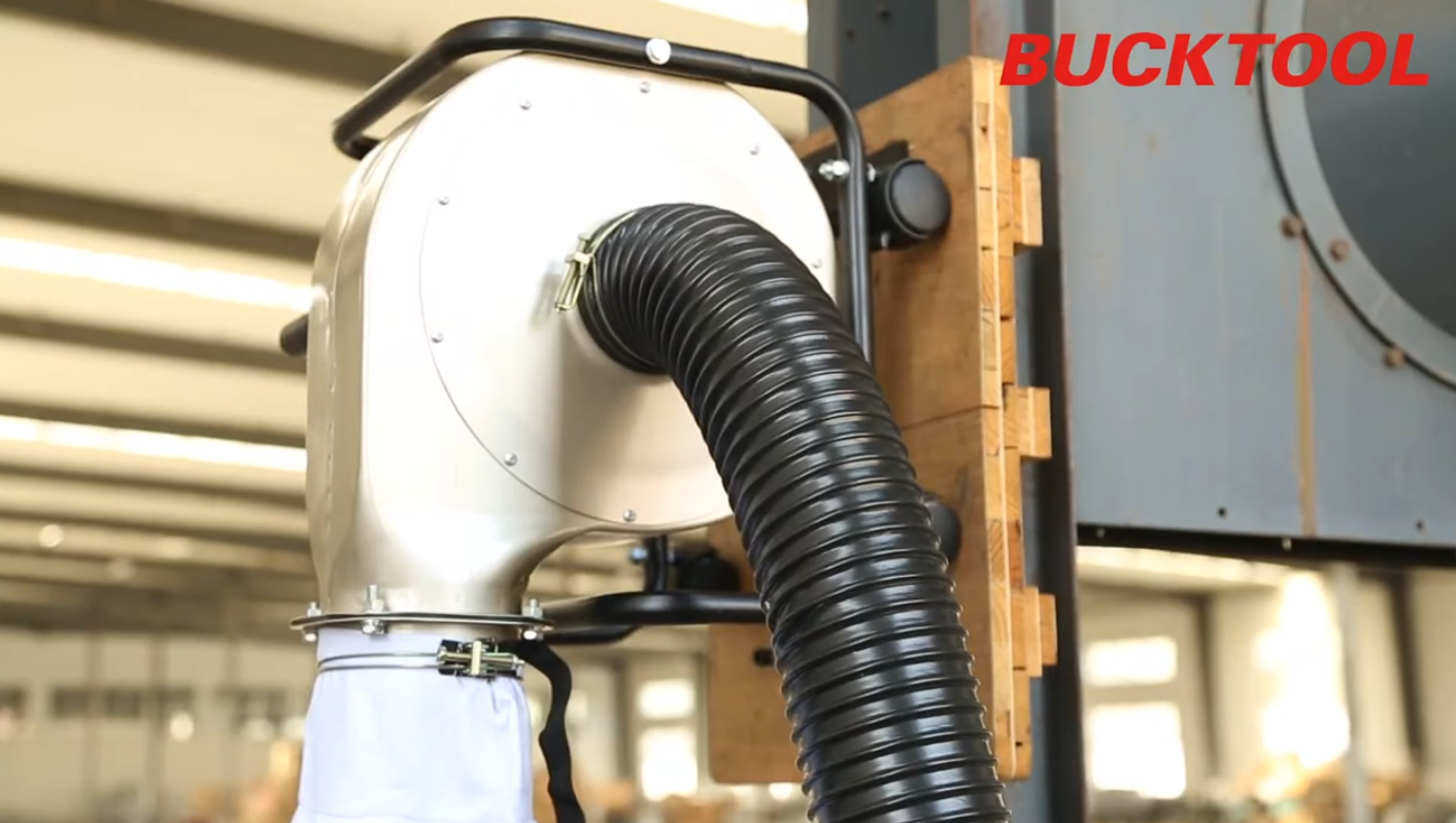 Economical Portable Dust Collector for a Clean and Organized Workspace - Bucktool
