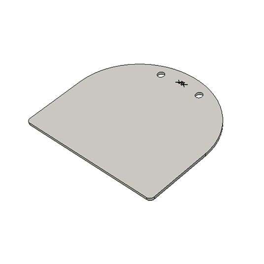BG2600 grinder eye shield assy