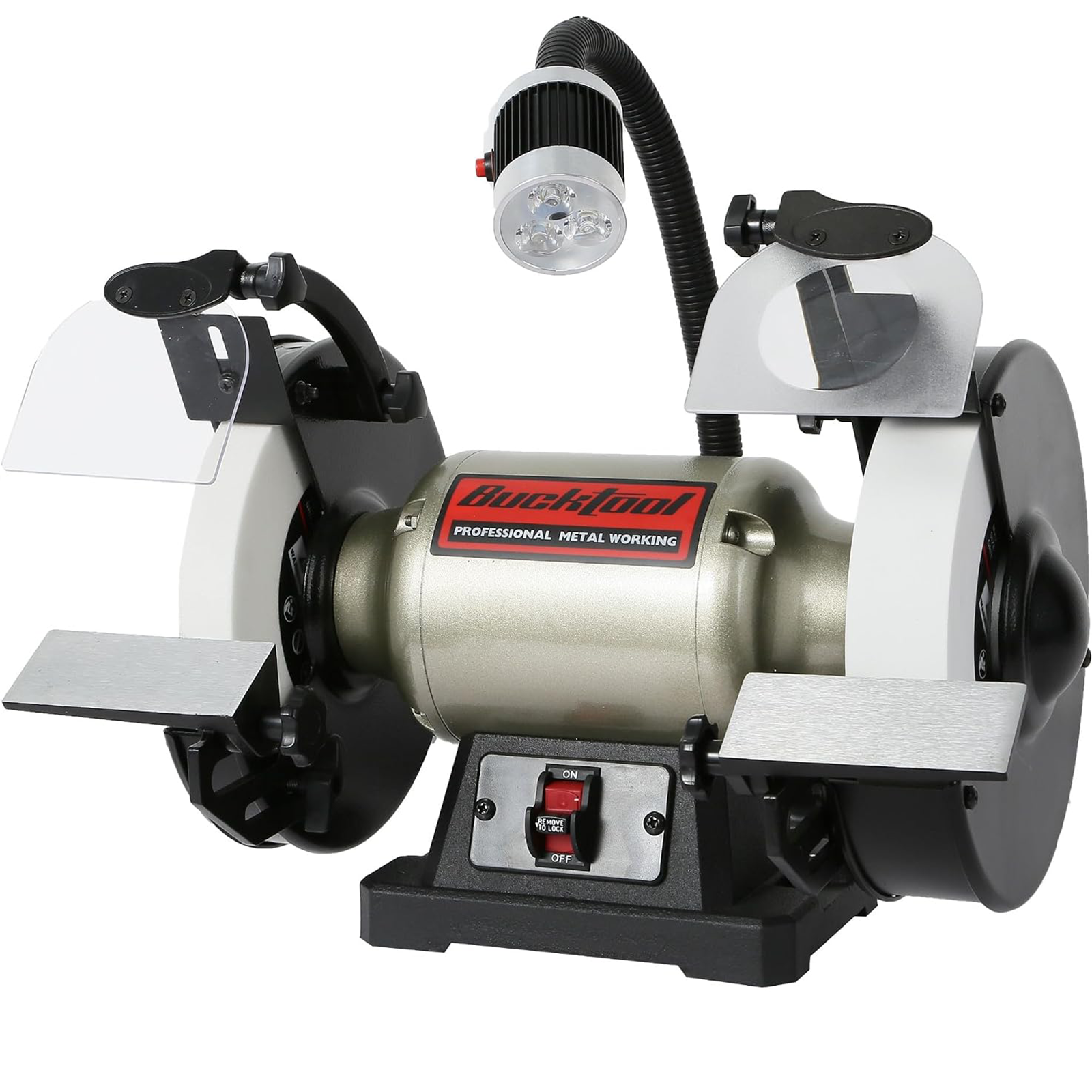 8 Inch 3/4 HP Low-Speed Bench Grinder fit CBN Wheel Professional Wobble-free Wheel Grinder TDS-200C4HL