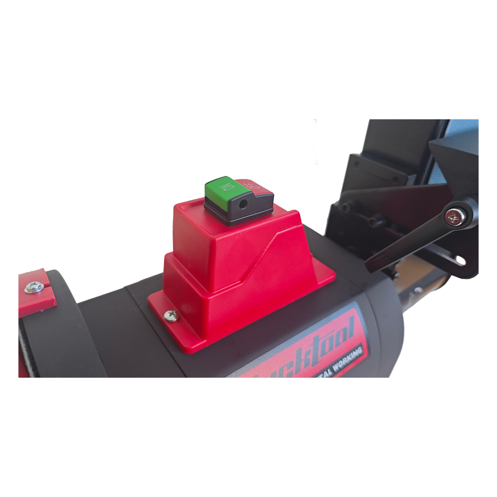 BUCKTOOL 1HP Bench Belt Sander for Metal Working, 4 x 36 in Belt and 8 in Disc Sander with 1HP Direct-drive Motor, Benchtop for Metalworking, BD4801-M