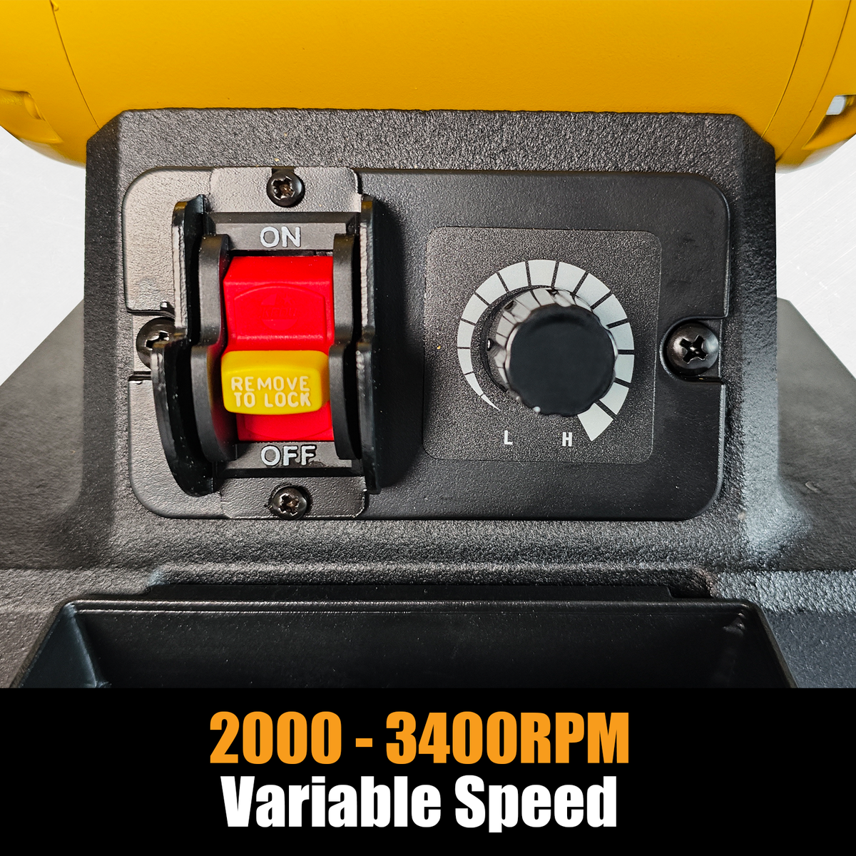 6" Variable Speed Bench Grinder