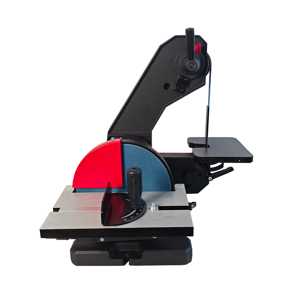 BUCKTOOL Dual-Speed 1″ x 42″ Belt Disc Sander Combo with 3/4 HP 4.8A Direct-Drive Motor for Professional Metalworking