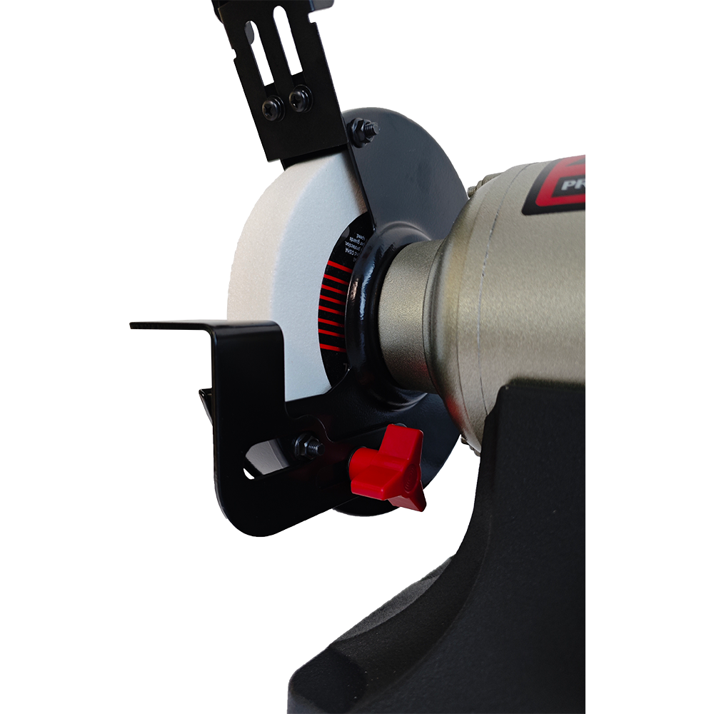 Bucktool Combo 2" x 42" Belt Sander 6" Bench Grinder, Knife Sharpener with Large Work Table