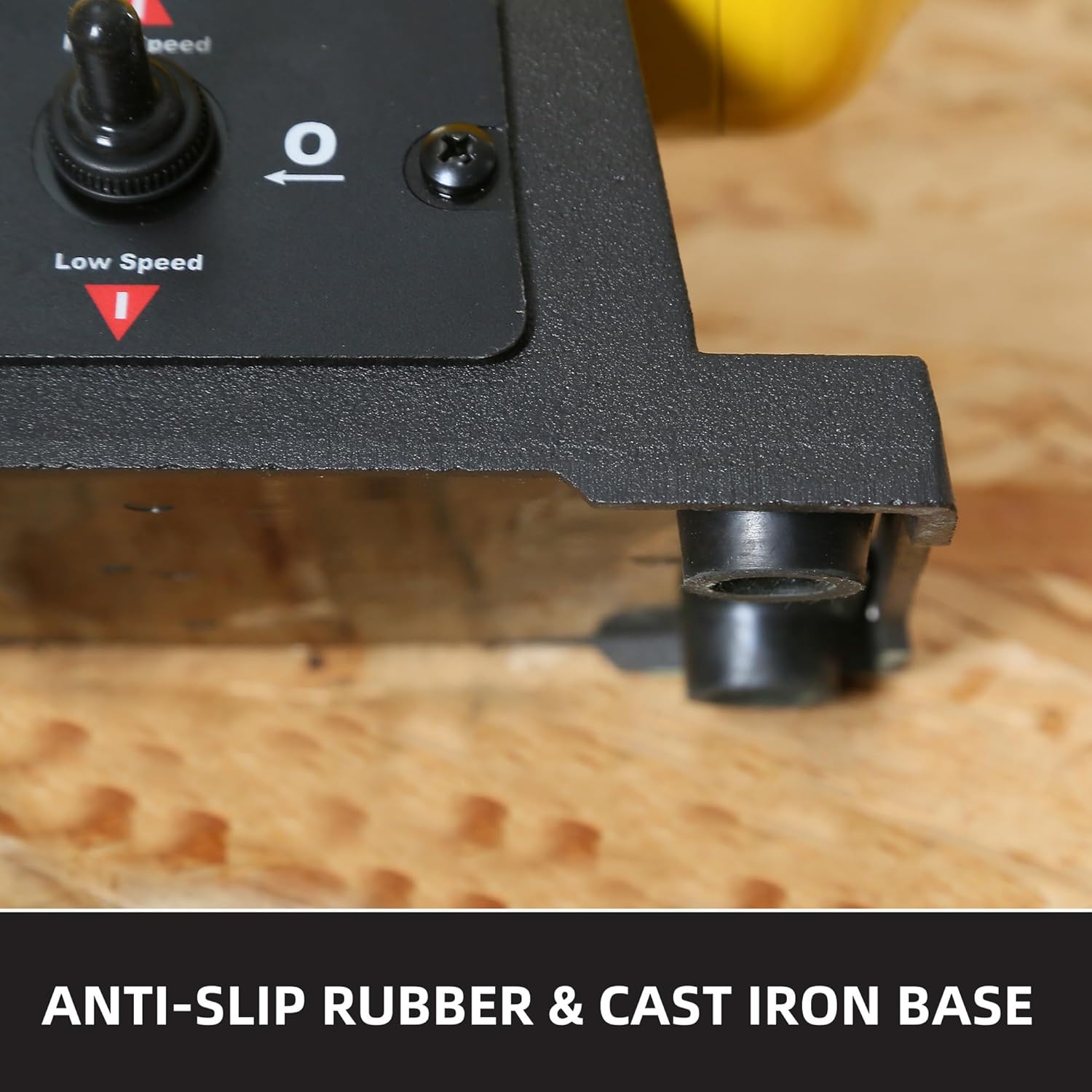 1.8/3.1A 1725/3450 RPM 8 inch Dual Speed Bench Buffer Polisher TLG-200BGDS