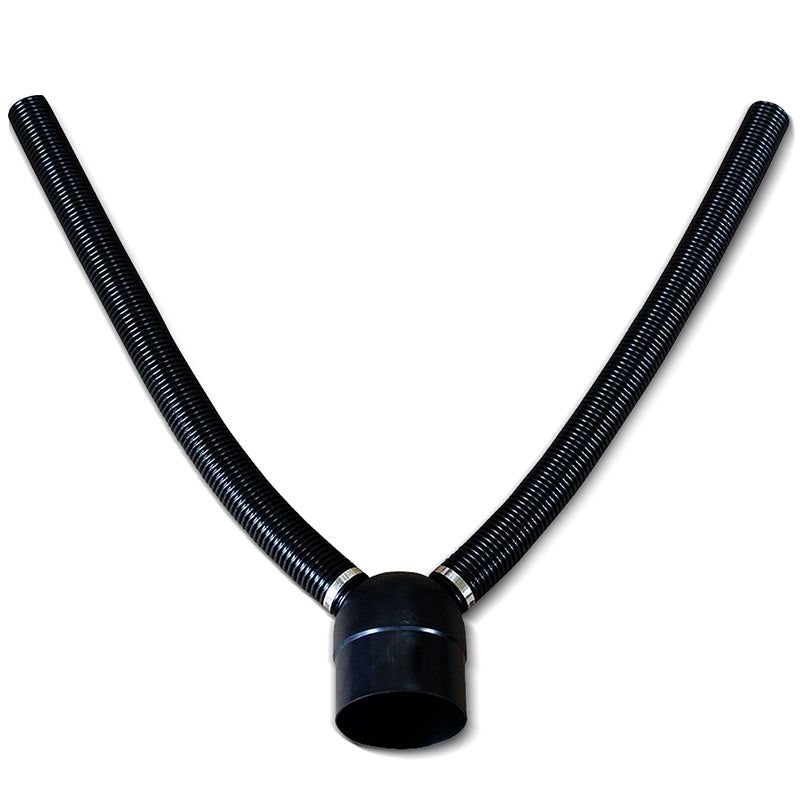 Dust Collection Y-Fitting 4" to 1-3/8"(O.D.) Reducer With 1-3/8"(I.D.) Type Hose Matching With Bucktool BD4603 & BD4801