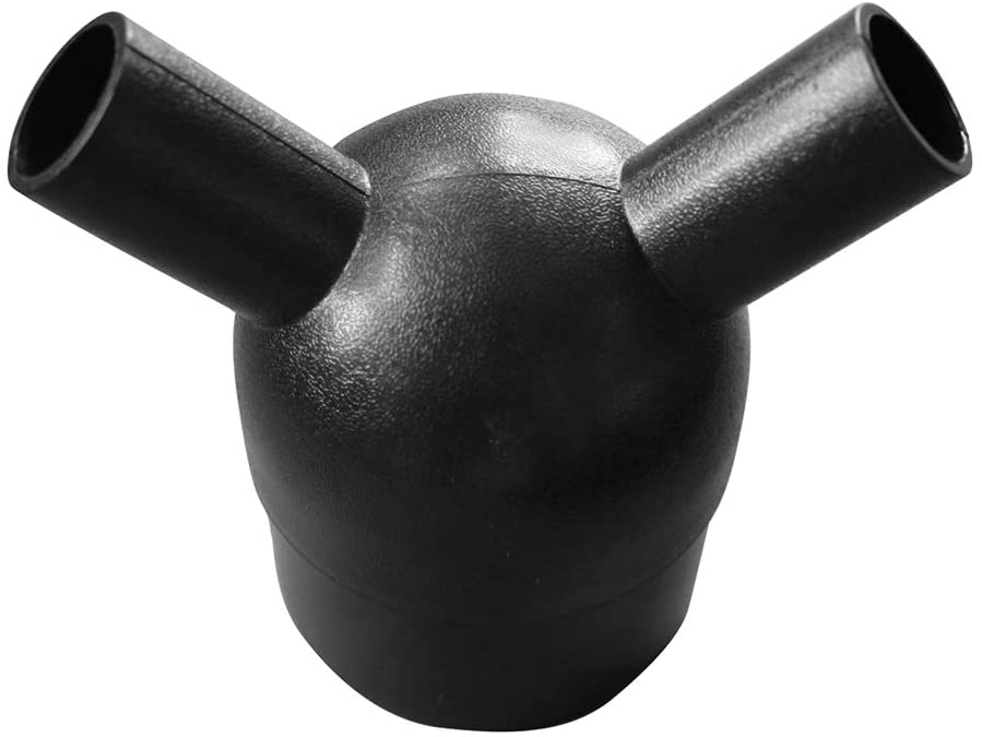 Dust Collection Y-Fitting 4" to 1-3/8"(O.D.) Reducer With 1-3/8"(I.D.) Type Hose Matching With Bucktool BD4603 & BD4801