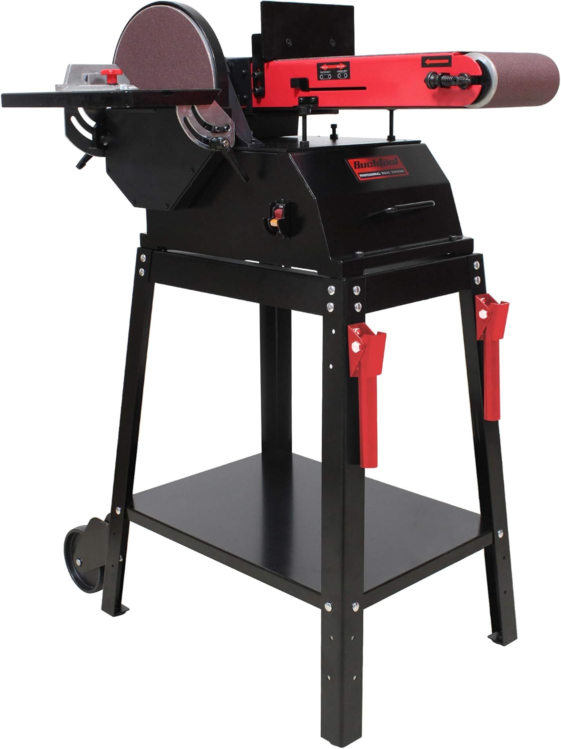 Take Your Woodworking to the Next Level with the BUCKTOOL BD61000 Belt & Disc Sander - Bucktool
