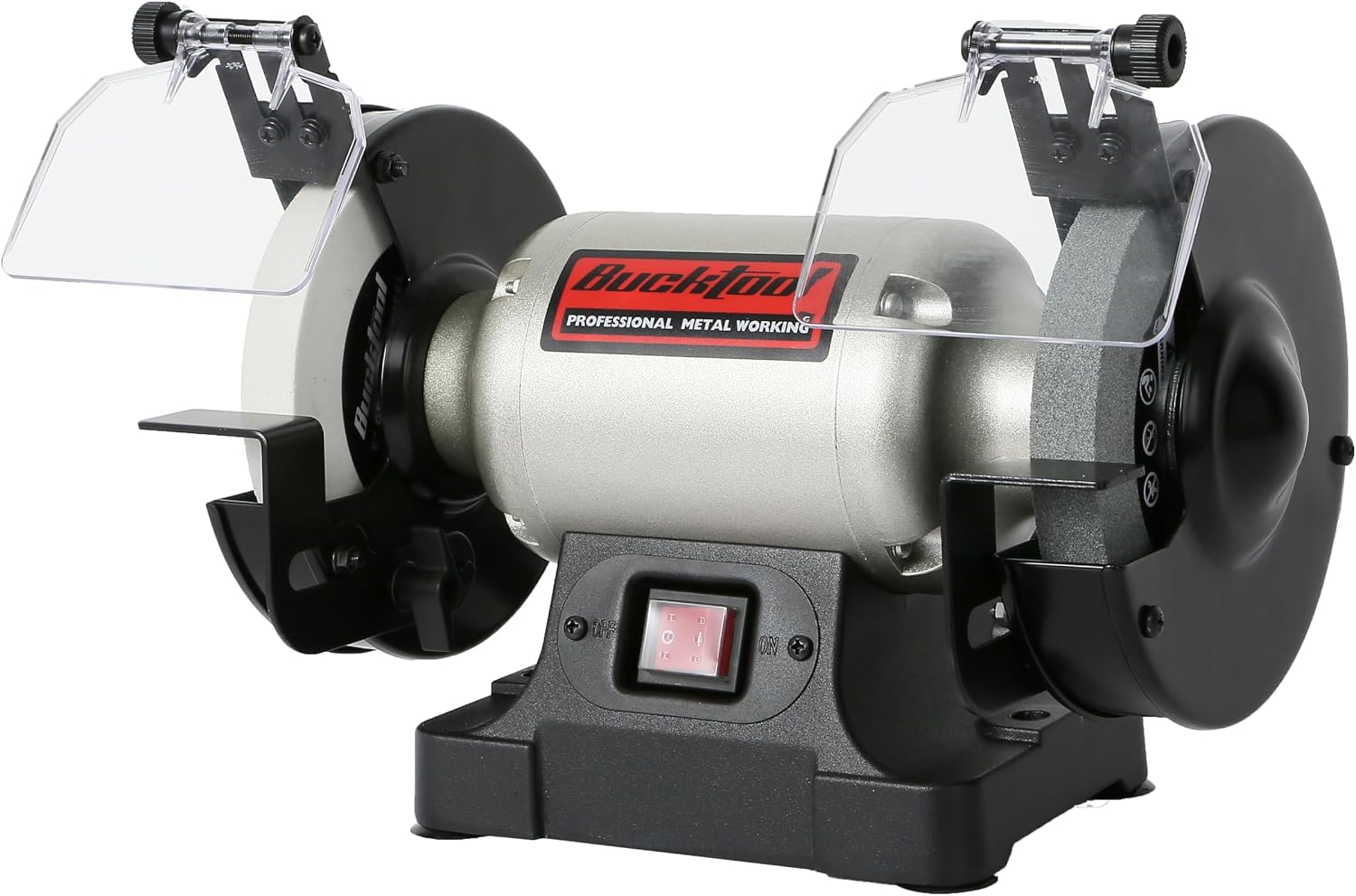 BUCKTOOL 6-Inch Bench Grinder TDS-150S: Compact Power for Everyday Grinding and Sharpening