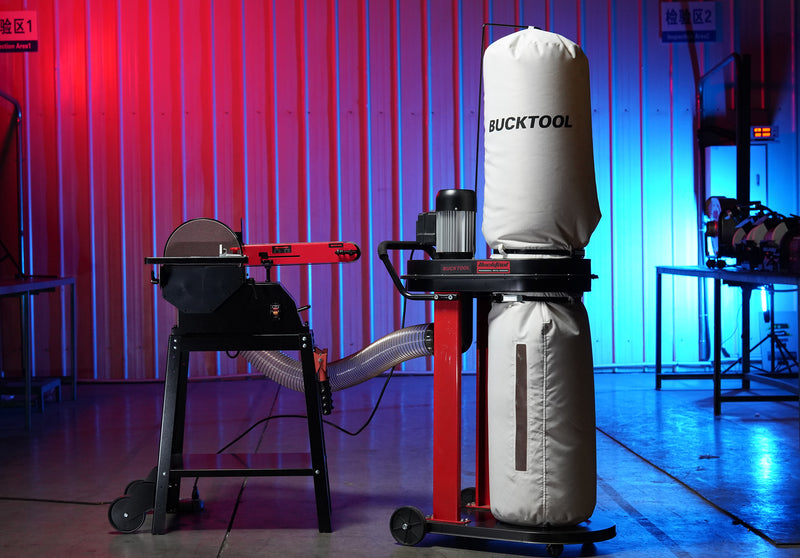 How to select a suitable Bucktool Dust Collector for Woodworking