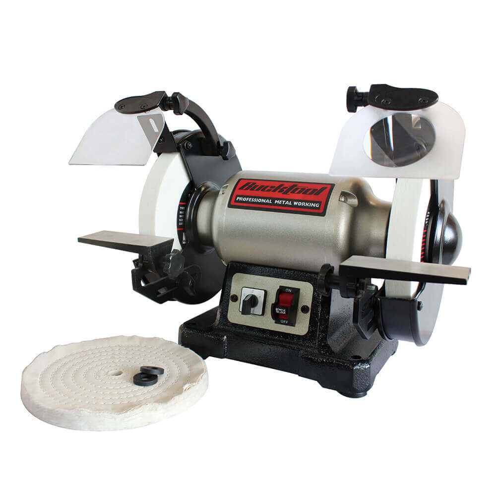BUCKTOOL TDS-200DS Dual Speed Bench Grinder: Power, Precision & Reliability for Every Workshop - Bucktool