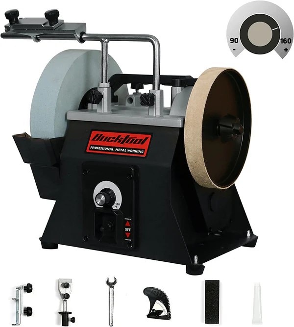The Ultimate Guide to 10 inch Variable Speed Wet Sharpener SCM8103 - Bucktool