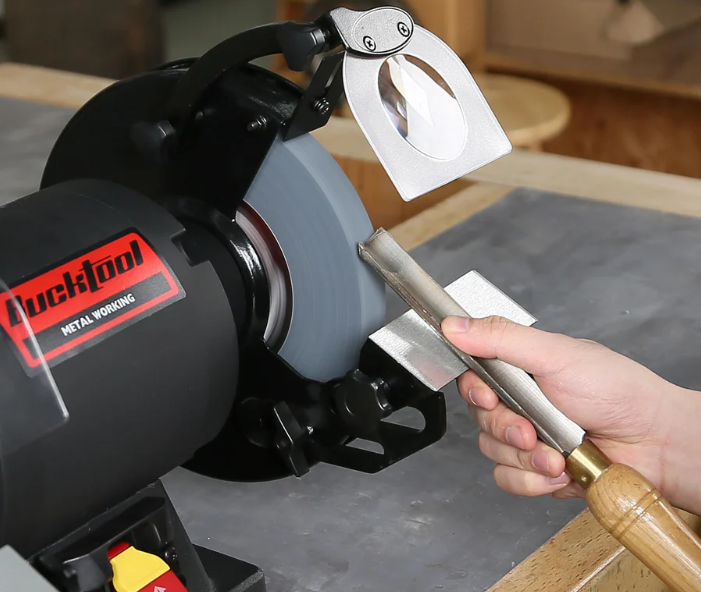 Unleash Unmatched Precision with the Bucktool TDS-200HD 8-Inch Bench Grinder – Power and Stability Redefined! - Bucktool