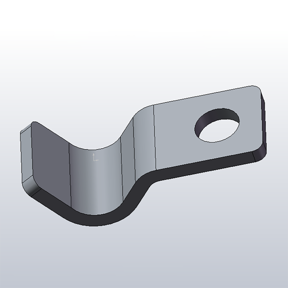 DP12VL 1-Cord Clamping Hook