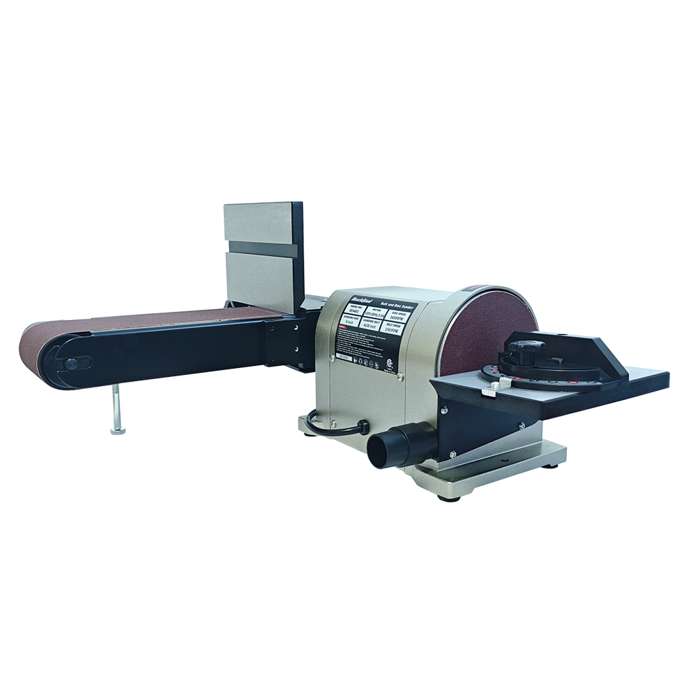 BUCKTOOL Belt Sander, with 4 x 36 in. Belt & 6 in. Disc, 5.0A 3/4HP Direct-Drive Motor with Portable Aluminum Base, BD4603