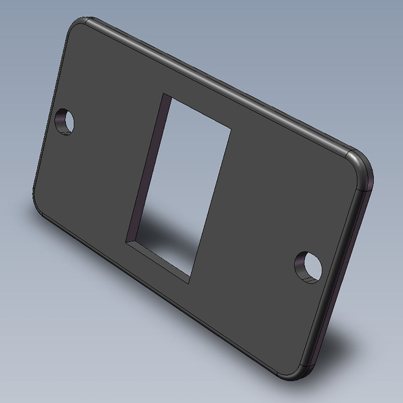 MM493C 19-switch plate