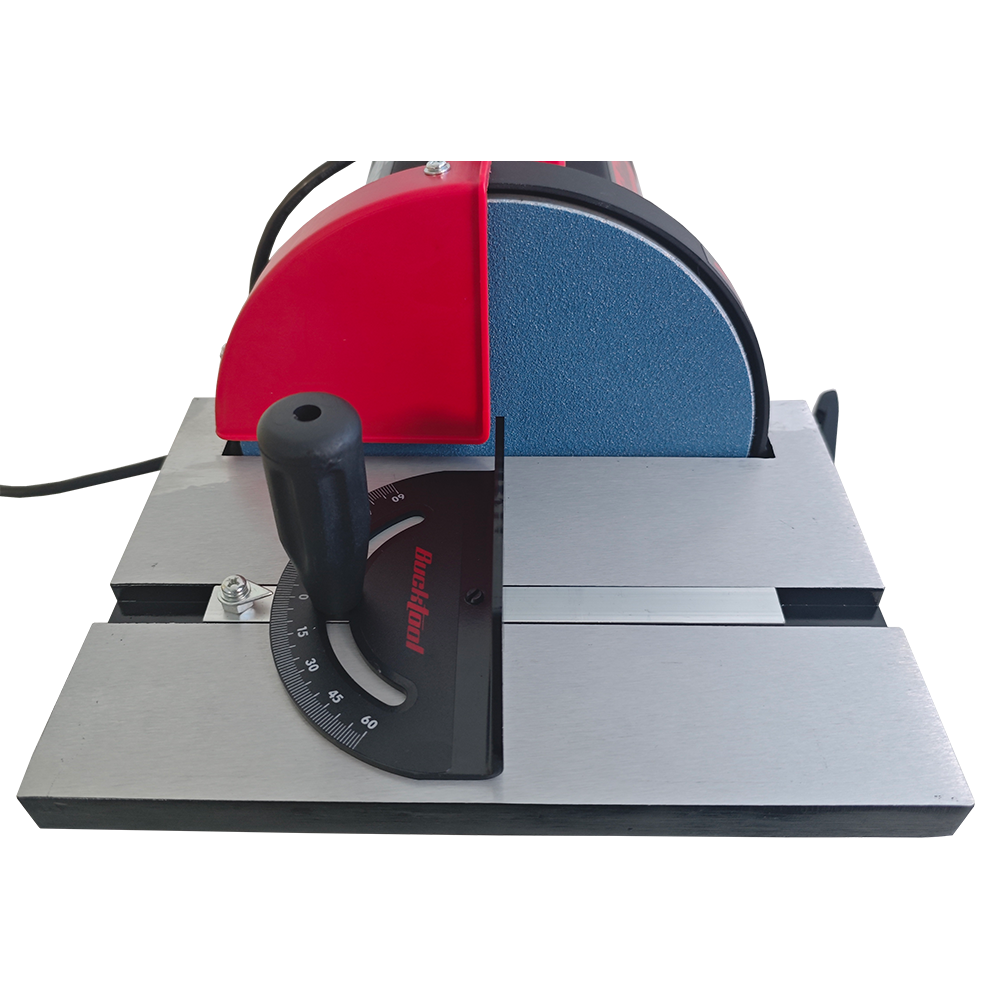 BUCKTOOL 1HP Bench Belt Sander for Metal Working, 4 x 36 in Belt and 8 in Disc Sander with 1HP Direct-drive Motor, Benchtop for Metalworking, BD4801-M