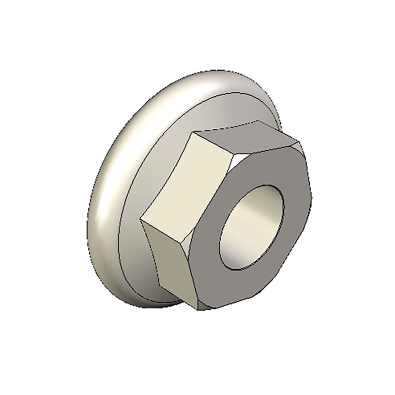 TDS-200HD-2-Hex flange nut M5