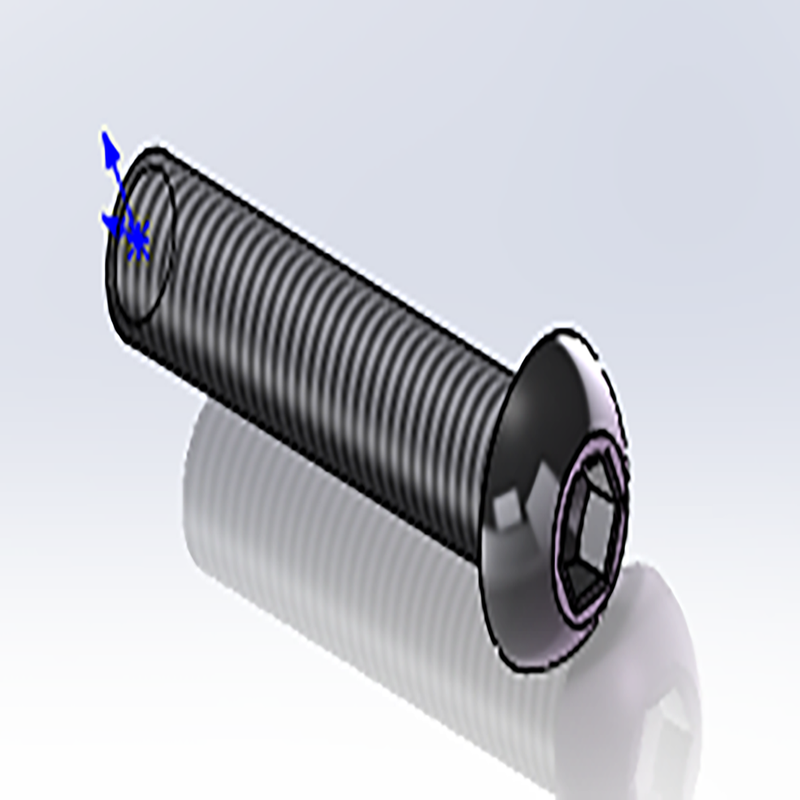 SSA22V 27-Dome screw-M6X25