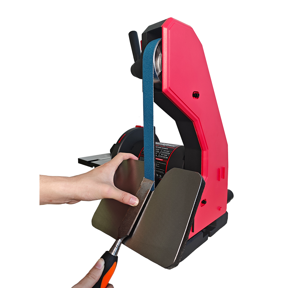 BUCKTOOL Dual-Speed 1″ x 42″ Belt Disc Sander Combo with 3/4 HP 4.8A Direct-Drive Motor for Professional Metalworking BD1801DS