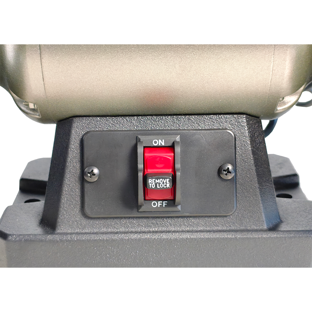 BUCKTOOL Bench Grinder, 8-Inch, 3/4HP Low-Speed Professional Wheel Grinder, CBN Wheel Compatible, Wobble-Free Design, TDS-200C4HL