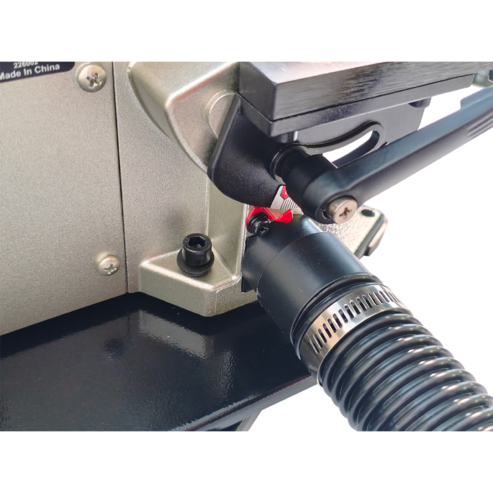 BUCKTOOL 4″ x 36″ Belt Sander & 8″ Disc Bench Sander with 3/4 HP Direct-Drive Motor, Rotating Base & Dust Collection Kit for Woodworking