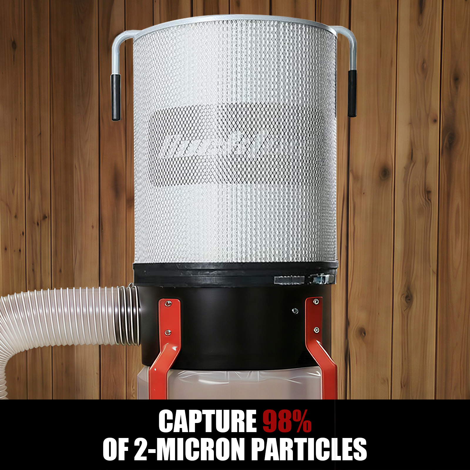 Bucktool 2-Micron Dust Filter, Canister Filter Kit for Bucktool Dust Collector DC1100