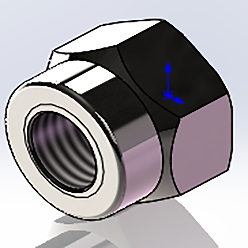 SSA22V 45-Lock hex nut M4