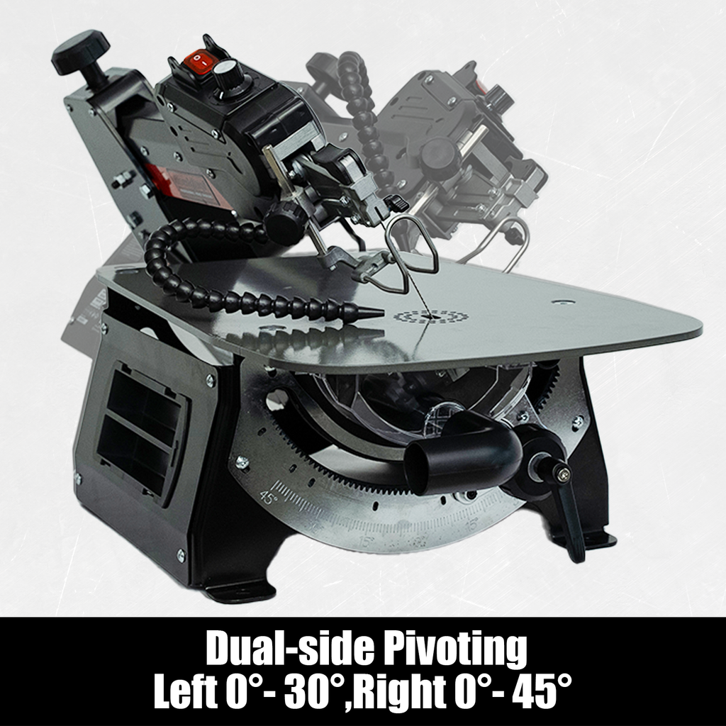 Bucktool 16 Inch Variable Speed Scroll Saw, 1.3A Power Scroll Saws for