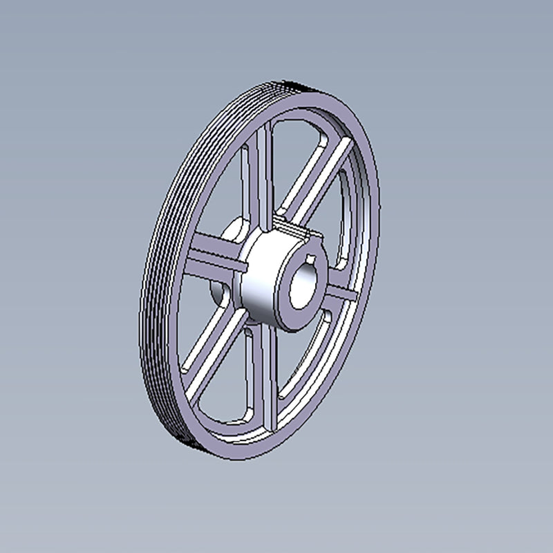 SCM8103 7-V-belt pulley