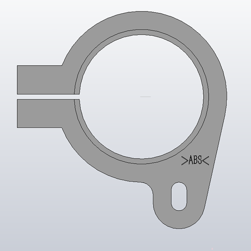 DP25016A-72 Eyeshield base