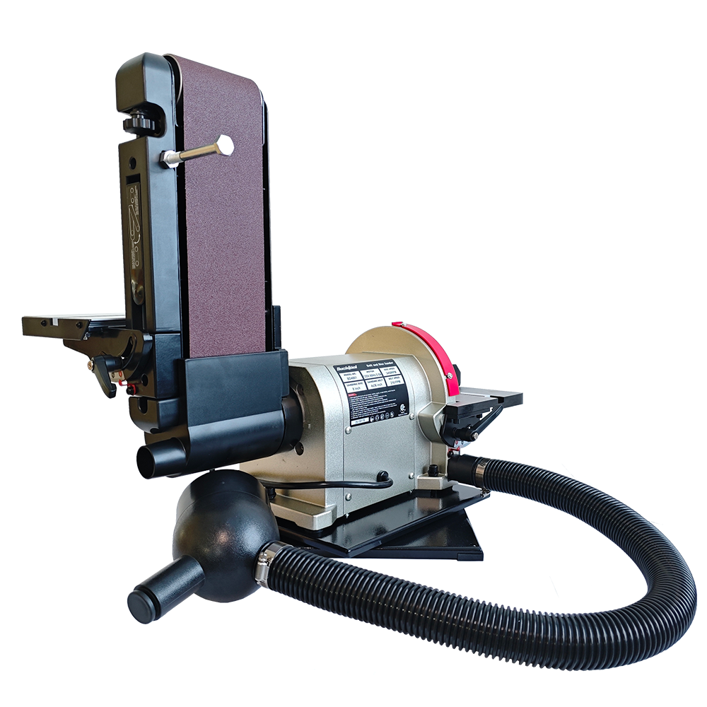 BUCKTOOL Bench Belt Sander, 4 x 36 in. Belt & 8 in. Disc, 5.0A 3/4HP Direct-Drive Motor