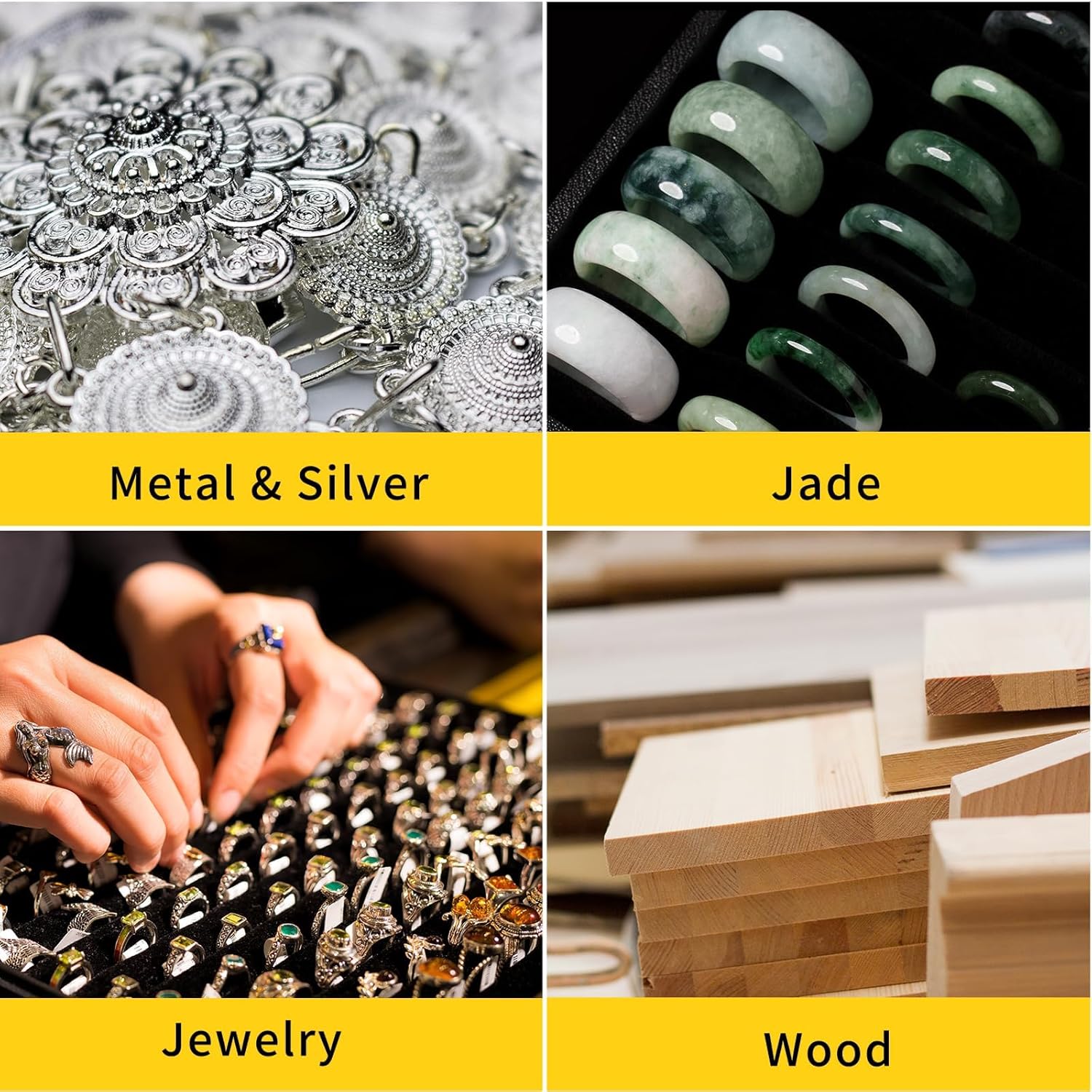 10 Inch Bench Buffer Polisher, Dual Speed 1750/3450RPM Electric Buffing Machine ‎TDS-250BGDS