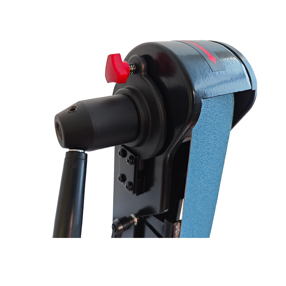 Bucktool Combo 2" x 42" Belt Sander 6" Bench Grinder, Knife Sharpener with Large Work Table