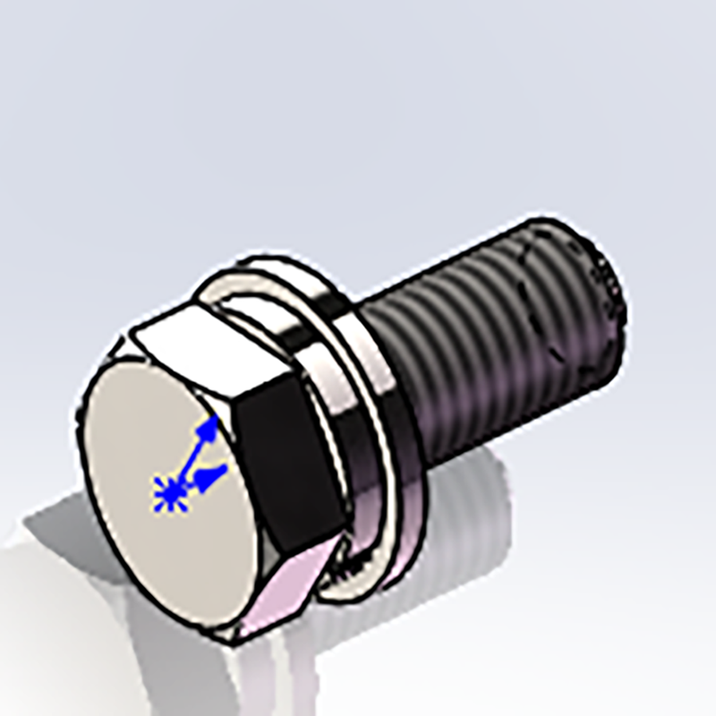 SSA22V 96-Hex screw M8X20