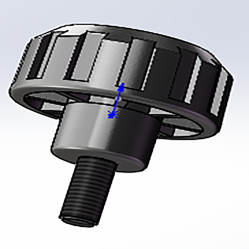 SSA22V 99-Drop foot lock knob