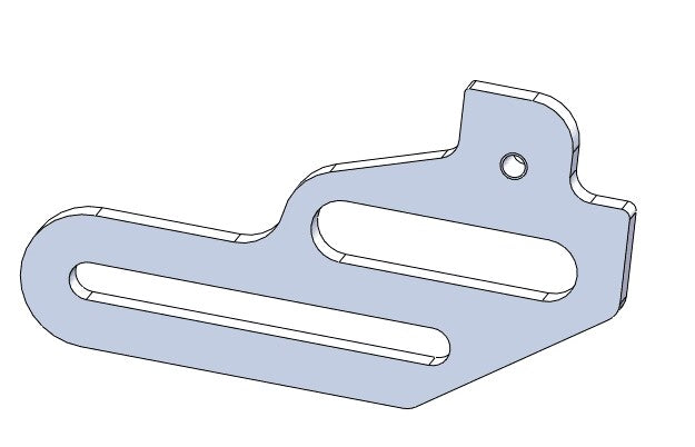 TDS-200C4HL 9- Left Fixed Bracket