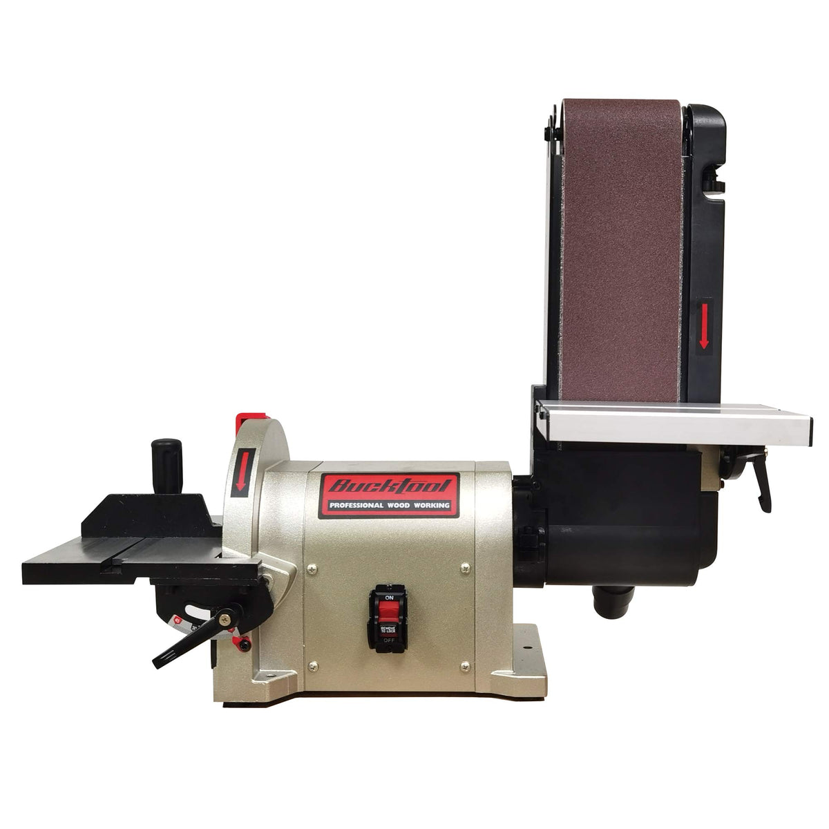 BUCKTOOL Belt Disc Sander & Bench Grinder | Metal & Woodworking Tools