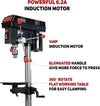 BUCKTOOL DP12VL | 12-INCH 6.2-A Professional Bench Drill Press with IIIA Laser and Work Light