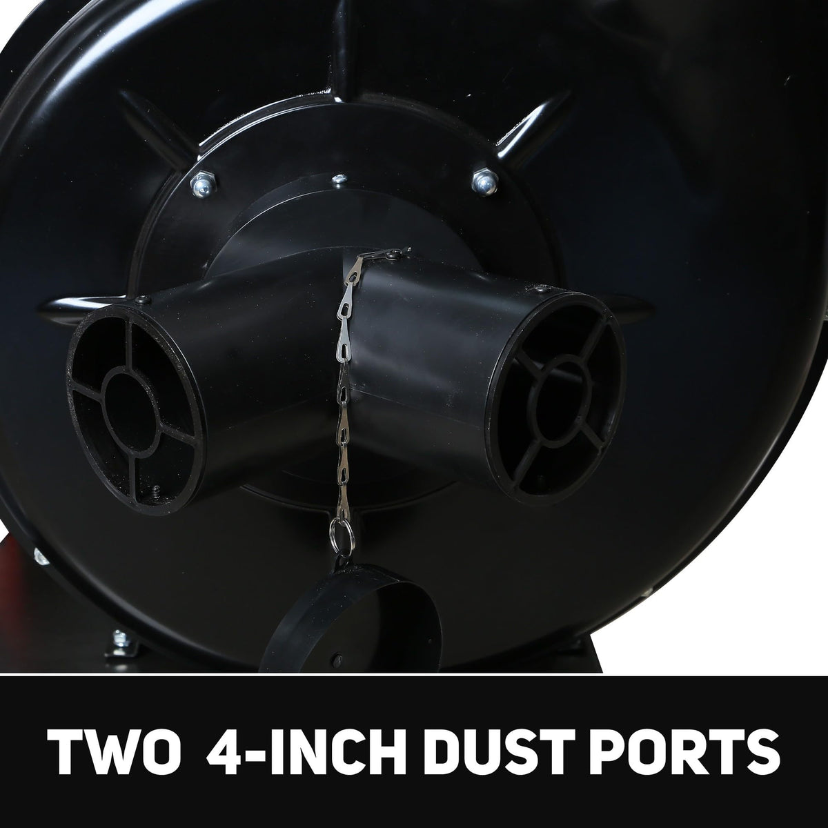 BUCKTOOL 1-1/2HP 1100 CFM Dust Collector for Woodworking with Movable