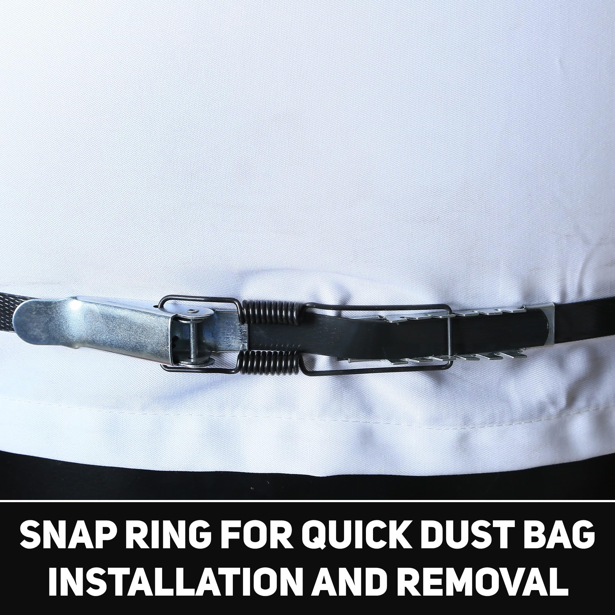 BUCKTOOL 1-1/2HP 1100 CFM Dust Collector for Woodworking with Movable Base - DC1100