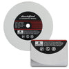 BUCKTOOL 8" White Aluminum Oxide Grinding Wheel 80-120 Grit