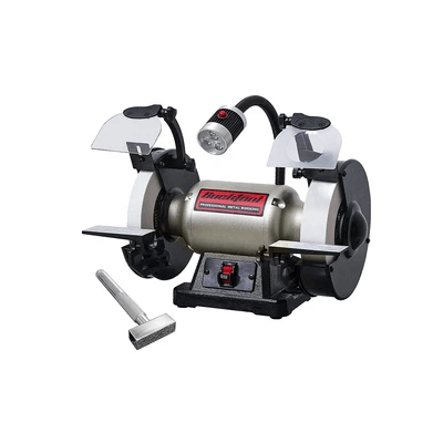 Grinder |  8 in. Dual Speed Bench Grinder with LED Light | TDS-200C4HL