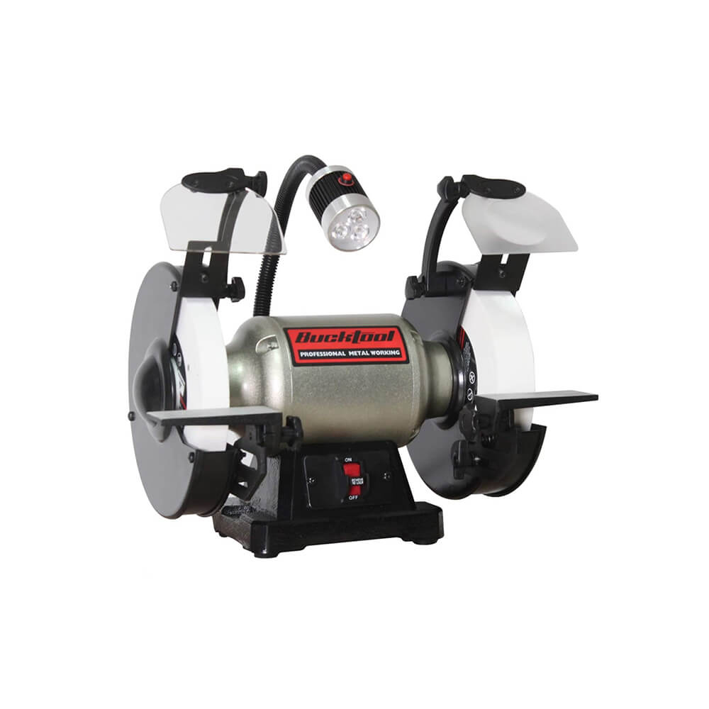 Grinder |  8 in. Dual Speed Bench Grinder with LED Light | TDS-200C4HL